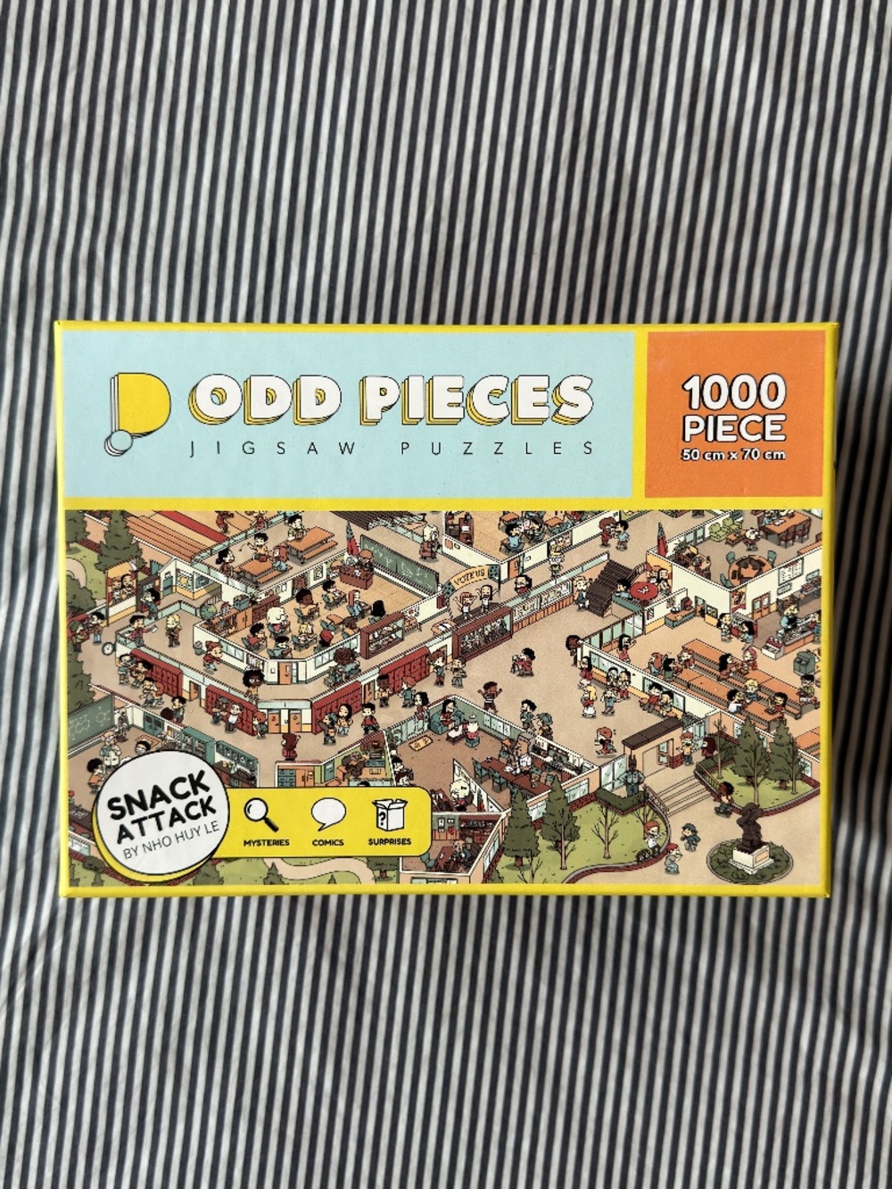 1000 piece Odd Pieces "Snack Attack" jigsaw puzzle